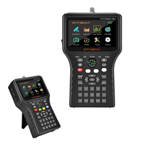 GTMEDIA V8 Finder Max Signal Finder DVB-S/S2/S2X H. 264/H. 265 (8 бит) Locator 4.3 дюймов HD Официальные аксессуары