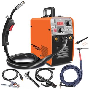 Handskit MIG-200 Electric Welding Machine 220V EU MIG Welding Machine MIG MMA LIFT TIG 3 in 1 Gasless Welding Flux Weldi