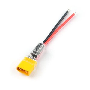 Happymodel XT30 Plug Pigtail Power Провод с конденсатором 100 мкФ для Mobula7 HD TRASHCAN UR85 UR85HD Crazybee F3/F4 PRO