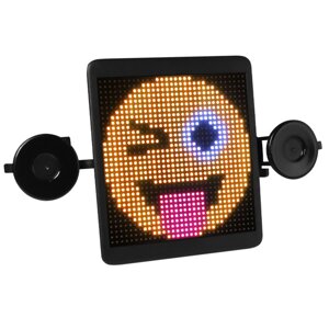 HI. GROOM Интерактивный автомобильный светодиодный экран-витрина Рекламные творческие огни Голосовой помощник