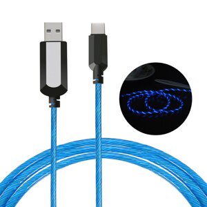 Hizek LD004 Кабель USB для быстрой зарядки USB-C Кабель быстрой зарядки для передачи данных длиной 1 м для Samsung Galax