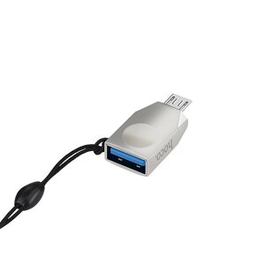 HOCO UA10 Преобразователь микро-USB в USB Адаптер USB3.0 OTG для телефона, планшета Клавиатура Мышь Принтер Геймпад