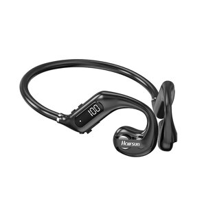 Хольфсан Bone Conduction Наушник Bluetooth V5.3 Low Latency 13mm Dynamic Driver HiFi Stereo 200mAh LED Батарея Дисплей I