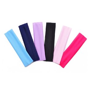 Honana BX-808 Эластичный головной убор Ladys Plain Yoga Сумка Спортивное мытье лица Snood 6 цветов