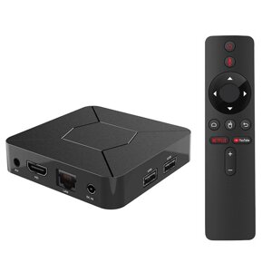 IATV Q5 mini smart TV коробка 2.4G/5G WIFI BT5.0 2G 8G 100M android 10.0 TVBOX media player allwinner H316 4K HDR телеви