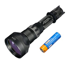 JETBeam RRT-M1X 2.3KM Rotary Switch Long Throwing 480LM LEP Spotlight IPX8 Водонепроницаемый Tactical Search Flashlight