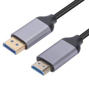 Кабель передачи DP-HDMI длиной 1,8 м 4k60Hz Подключенный к компьютеру Дисплей Версия 1.2 Кабель DP-HDMI Переходной кабел