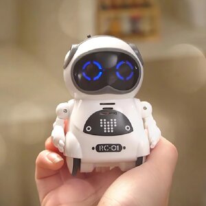 Карманный робот JIABAILE 939A, интеллектуальный робот, распознавание речи, переменный тон, обучающий язык, многофункцион