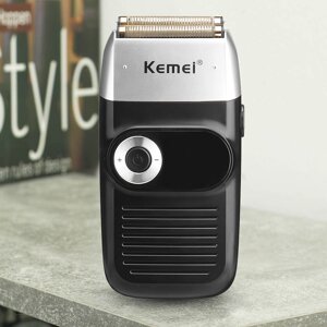 Kemei KM-2026 Портативная USB-электробритва 2-в-1 для мужчин Бритва Борода Триммер Волосы Машинка для стрижки