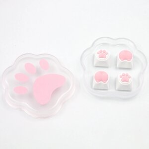 Кепка Cat Paws Corgi Soft Силиконовый Для Cherry Mx Switch Механический Клавиатура ABS Keycaps с животными