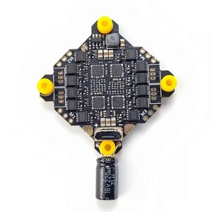 Контроллер полета дарвинfpv ELRS AIO 1-3S 25,5*25,5 мм для tinyape/ tinyape plus betaflight OSD 15A ESC