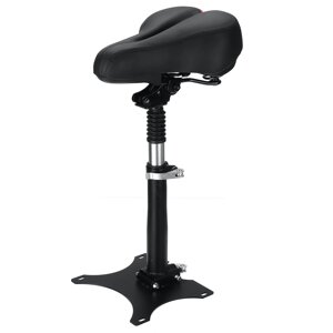 ЛАОТИ Electric Scooter Saddle Seat Professional Breathable 43-60cm Adjustable High Shock Absorbing Folding Chair Cushion