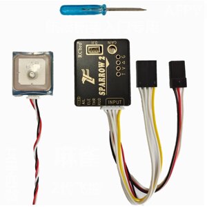 Lefei SN Sparrow V2 6-Axis Return Home Stabilization Gyro ФК Контроллер полета GPS Module Cable Fили DJI Air Unit FPV RC