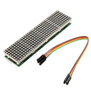 MAX7219 микроконтроллер 4-в-1 точечно-матричный дисплей модуль для Arduino