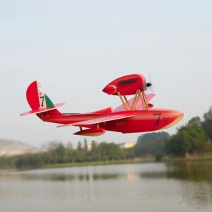 MinimumRC Macchi M-33 Micro Шкала 400 мм Размах крыльев KT Foam RC Самолет KIT + Мотор