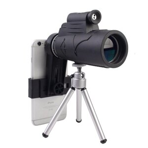 MOGE 50x60 Monocular Telescope With Lamp Lighting Long-range High-power Telescope For Outdoor Hunting CampingTravel