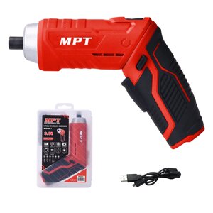 MPT 3.6V 250r/min 1500mAh 3.0NM 10 PCS Li-ion Cordless Electric Отвертка Set