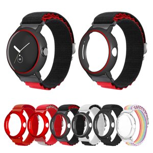 Multi-color Sport Nylon Smart Watch Стандарты Сменный ремешок для Гугл Pixel Watch