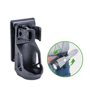 NEXTORCH V5 360° Rotation Tactical Flashlight Holster Duable Flashlight Holder for 1"1.25" Flashlight