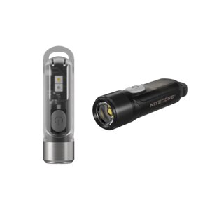 NITECORE TIKI/TIKI LE 300 люмен USB перезаряжаемый ВЕЛ Брелок Фонарик с высоким индексом цветопередачи На открытом возду