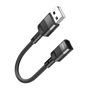 НОСО U107 2A USB Мужчина to Тип-С Женский кабель-адаптер для зарядки и передачи данных длиной 10 см для MacBook Pro для