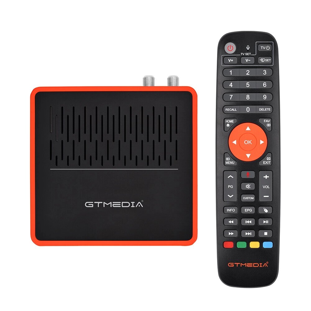 Gtmedia gtcombo 2 в 1 amlogic S905X3 smart TV коробка DVB-S2x T2 спутниковое тв приемник 2GB баран 16GB пзу android 9.0 - розница