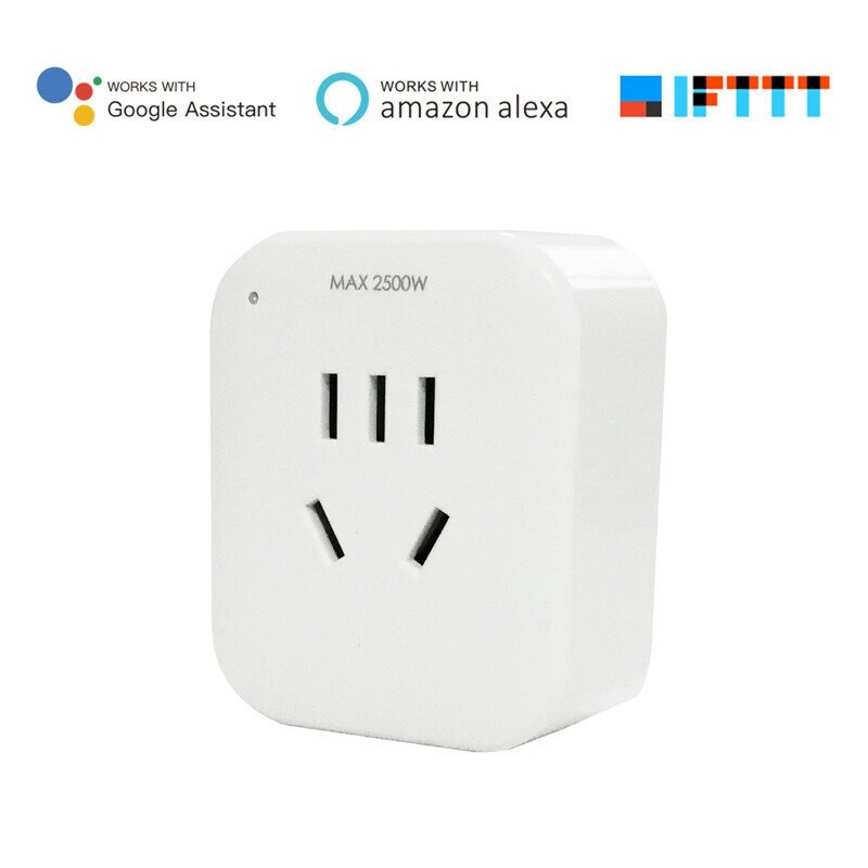 Moes. House WiFi Smart Разъем 10A 2500 Вт Smart Plug Беспроводное управление для автоматизации умного дома - заказать