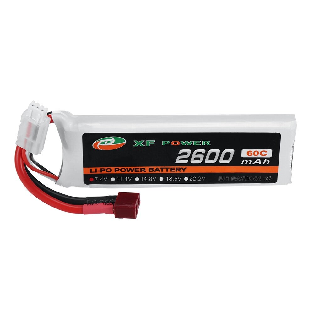 XF Power 7.4V 2600mAh 60C LiPo Батарея T Plug для RC Авто - отзывы