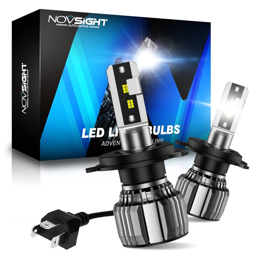 NOVSIGHT N71 LED Авто Лампа для фар Идеальное освещение для модификации Авто s 13000LM/пара LED Лампа для фар 6500K - сравнение