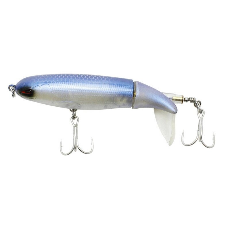 1Pcs Glory Day Fishing Fishing Lures For Bass, Whopper Lures Kit With Floating Rotating Tail For Freshwater Saltwater - Узбекистан