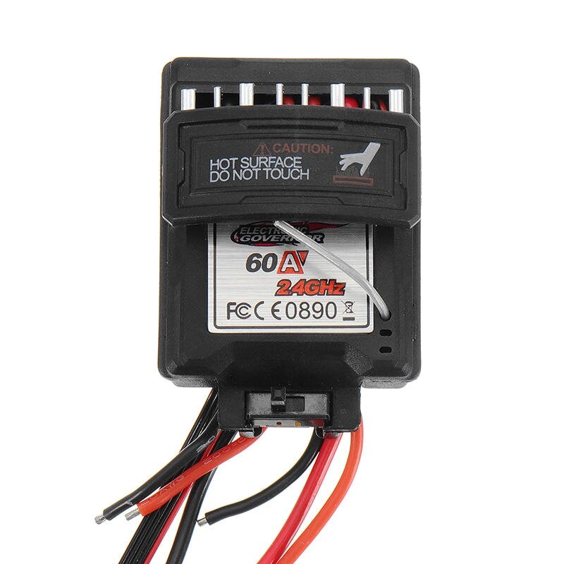 60A 7.4V Матовый контроллер скорости ESC для 9125 1/10 РУ Авто Части No. 25-zJ07 - особенности