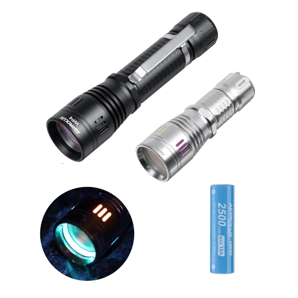 Astrolux WP4 1303m 310LM LEP Flashlight Водонепроницаемый Outdoor Search Camping Hunting Strong Thrower DIY EDC Flashli - акции