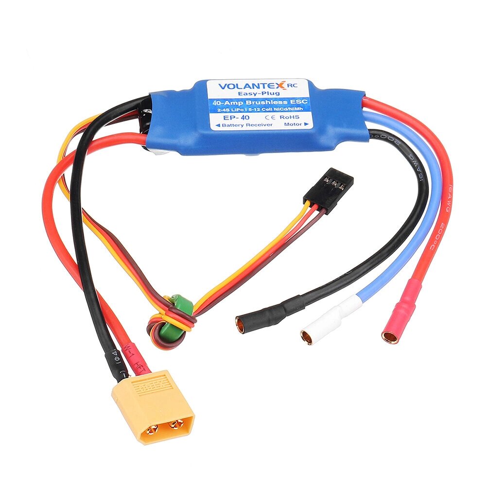 Volantex 759-3 756-1 Phoenix 2400 2400 мм RC Самолет Запасная часть 40A Бесколлекторный ESC - опт