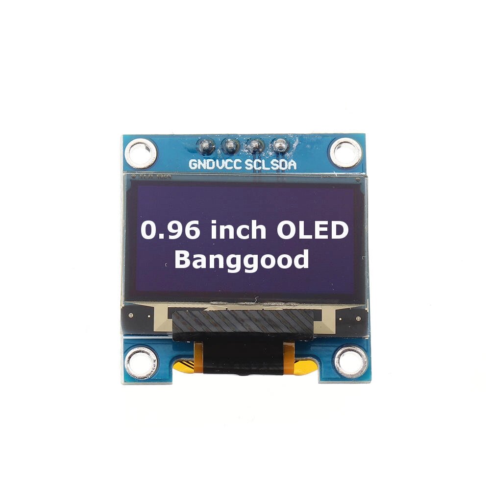 5шт Белый 0,96 дюймов OLED I2C IIC Связь Дисплей 128 * 64 LCD Модуль - отзывы