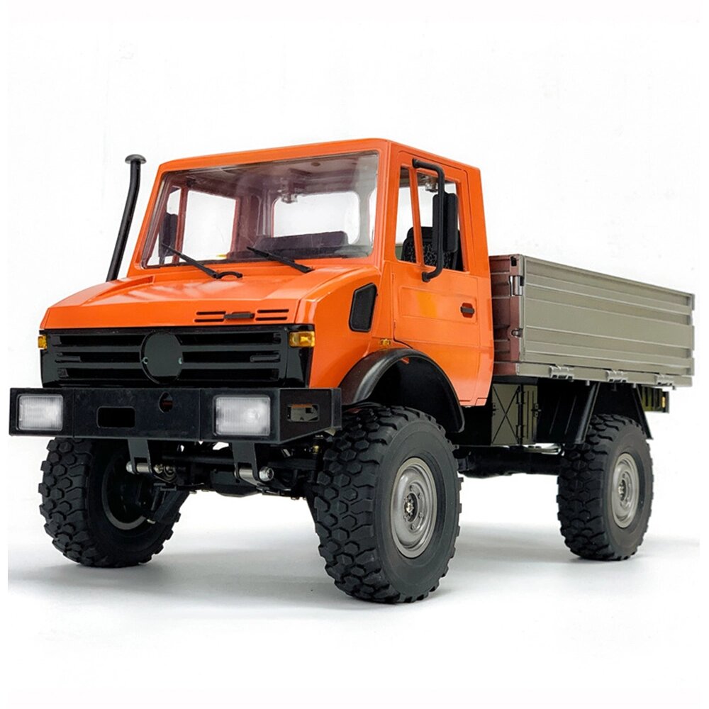 LDRC 1201 1/12 2.4G 4WD RC Авто Unimog с дифференциалом Замок Двухскоростная металлическая коробка передач Светодиодный - наличие