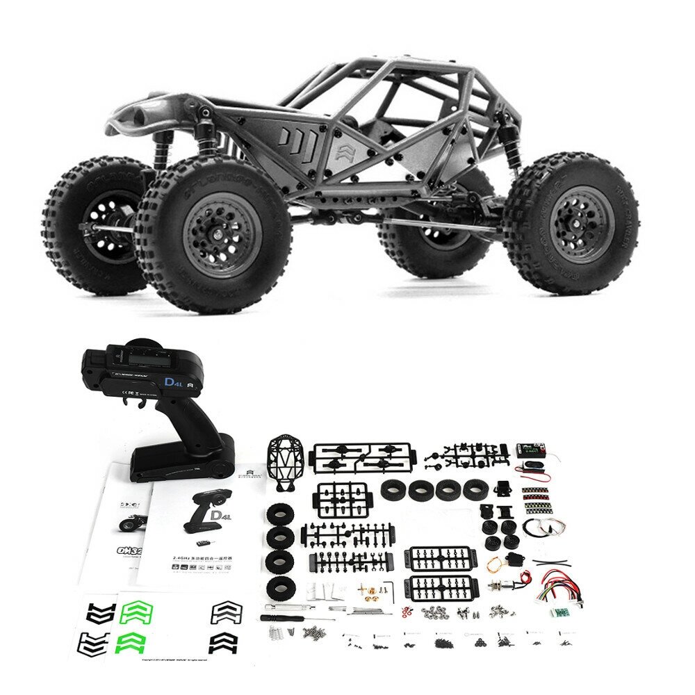 Orlandoo Hunter OH32X01 с Мотор Сервопривод TX RX 1/32 2.4G 4WD DIY Рама RC Набор Rock Crawler Авто Транспортные средств - характеристики