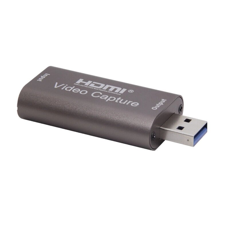 Mini 1080P 60Hz USB2.0 HDMI карта видеозахвата для прямой трансляции камера Запись игры - интернет магазин