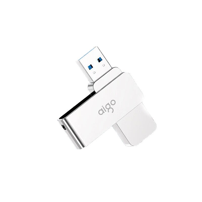 Aigo U330 USB3.2 Metal Flash Диск 120 МБ/с. Быстрая скорость передачи. Вращение на 360°Сильное сопротивление. - гарантия