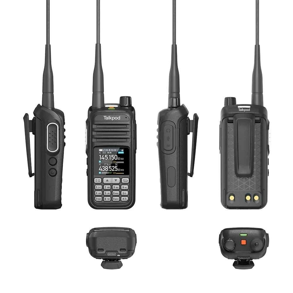 Talkpok A36plus Walkie Talkie Многофункциональный двухдиапазонный с цветным Дисплей GMRS Любительский HAM Двусторонний Р - распродажа