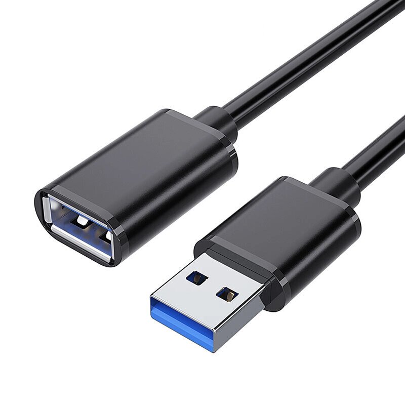 Удлинительный кабель Essager USB3.0, удлинительный кабель USB «папа-мама» для смарт-телевизора, ноутбука, USB3.0, удлини - доставка