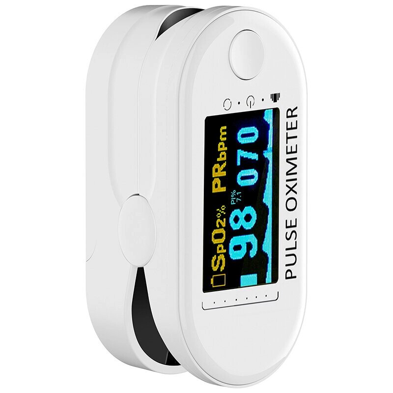 Зажим для пальцев HD OLED Pulse Oximeter Finger Blood Oxygen Saturometro Сердце De Oximeter Portable Pulse Oximetro Мони - Андижан