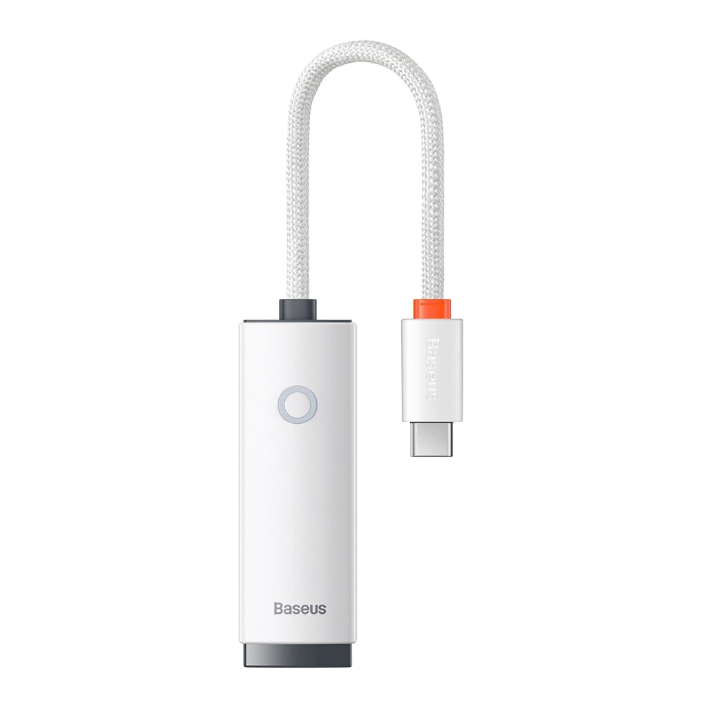 Baseus 100 м/1000 м USB-C на RJ45 Ethernet-адаптер LAN-порт для Mac. Book Pro для Samsung Galaxy S21 5G для XIAOMI 12 - Bangg