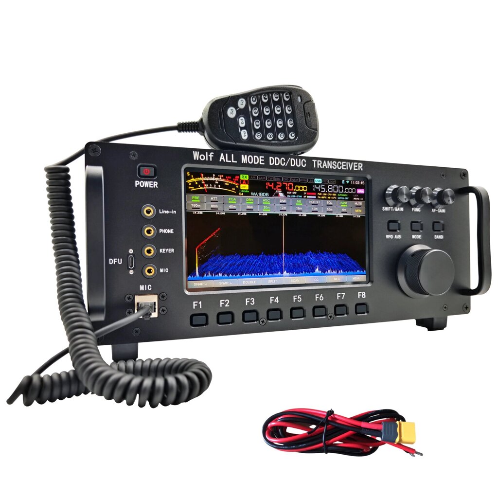 20W 0-750mhz wolf all mode DDC/DUC transceiver mobile радио LF/HF/6M/VHF/UHF transceiver для UA3reo с WIFI - Андижан