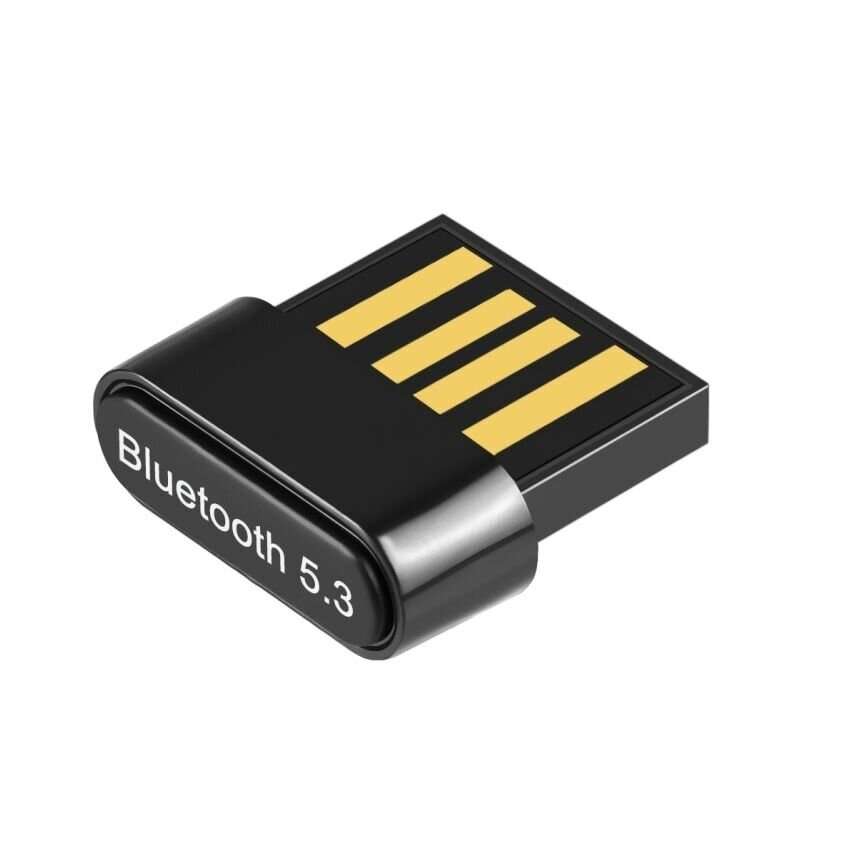 Bluetooth 5,3 Dongle адаптер USB Bluetooth адаптер для портативных ПК беспроводной динамик аудио Приемник USB передатчик - фото