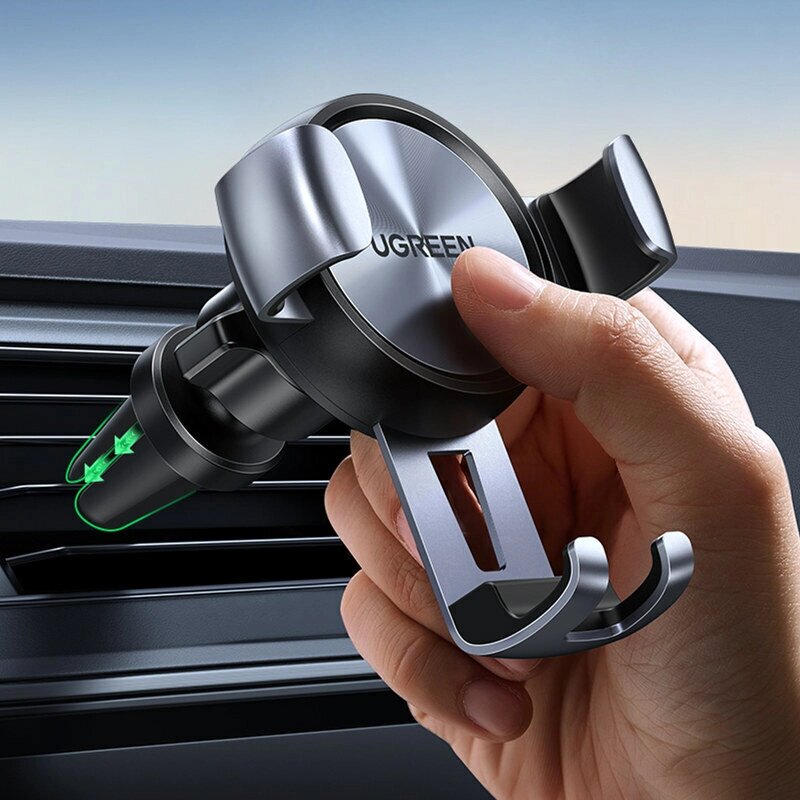 UGREEN LP130 Gravity Авто Держатель для телефона Поддержка Подставка для телефона Auto Vent Mount Подставка для гравитац - гарантия