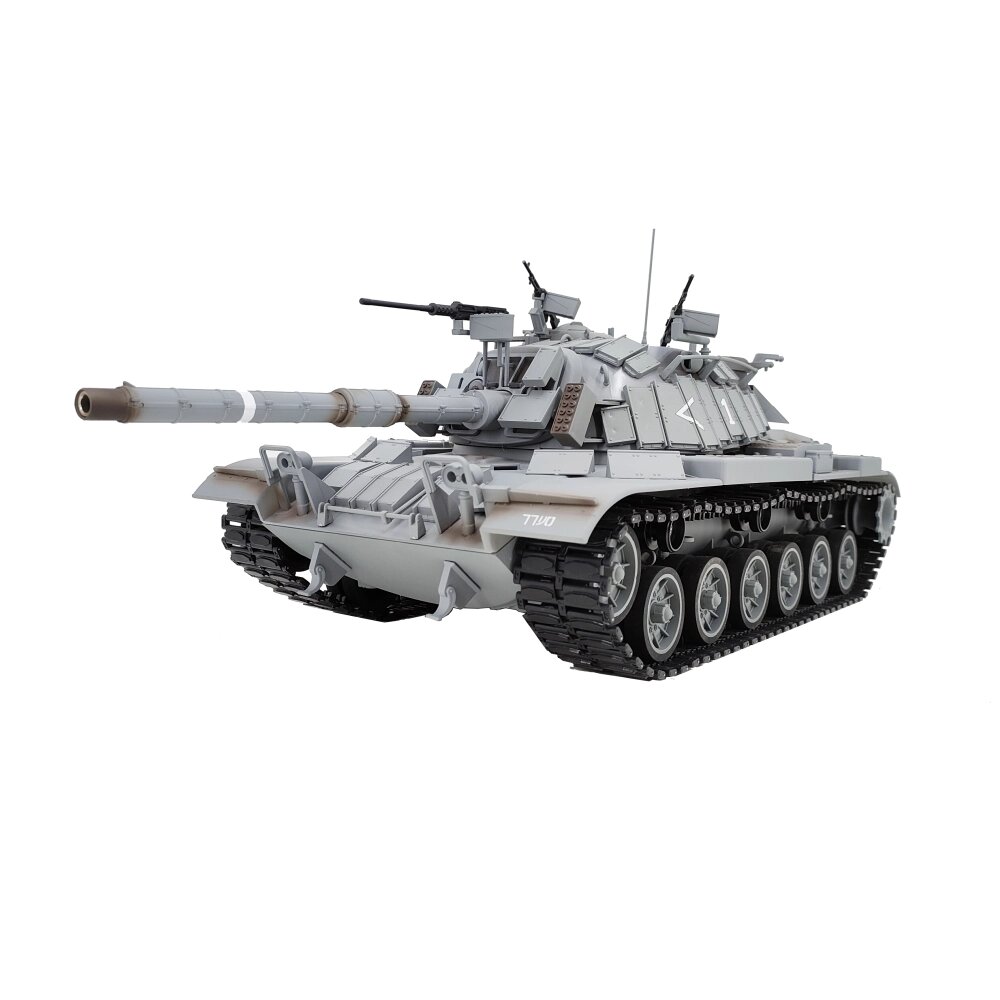 COOLBANK Model M60W Magach3 1/16 2.4G RC Основной боевой танк Patton Smoke Sound Recoil Shooting Светодиодный Имитация м - выбрать