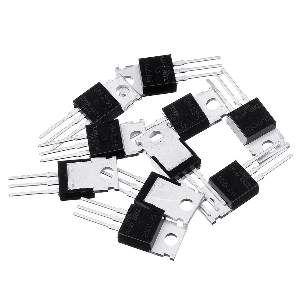 30Шт IRF3205 IRF3205PBF mosfet MOSFT 55 в 98A 8 мом 97,3 нк TO-220 транзистор - розница