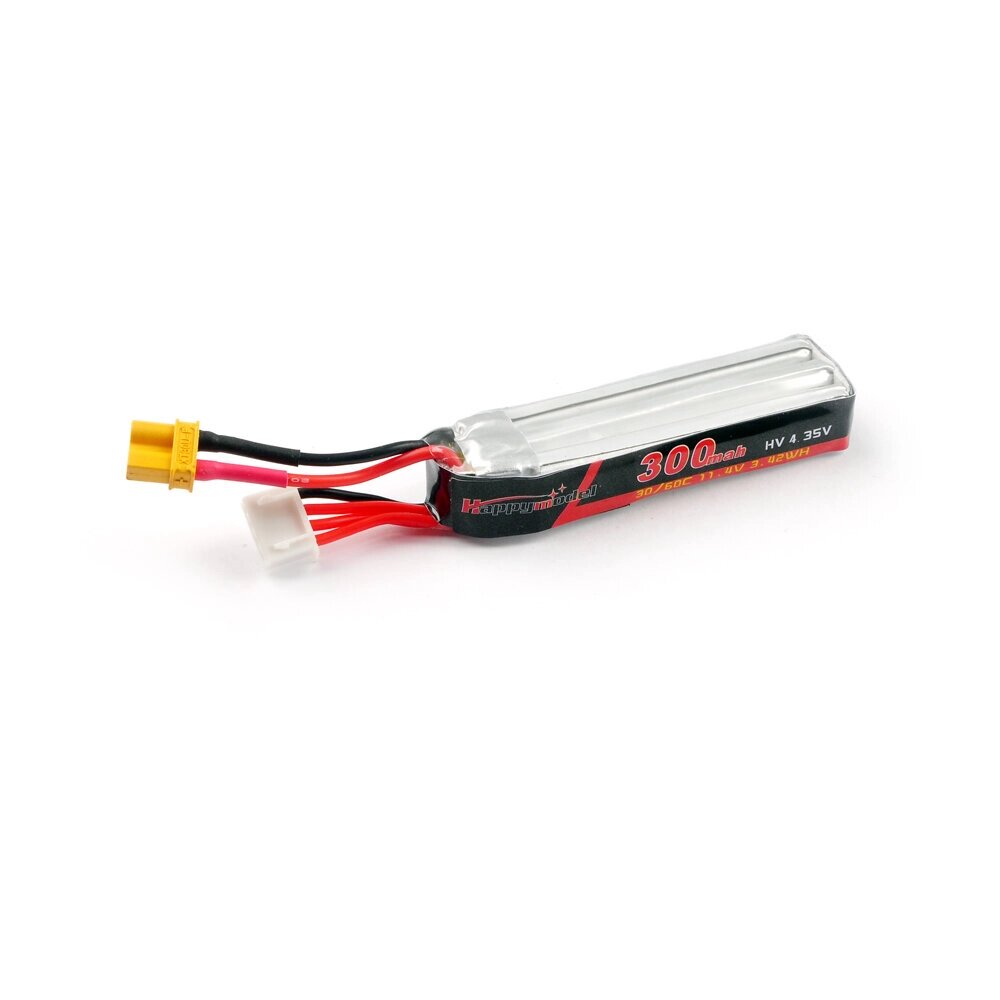 Happymodel 300mah 11.4V 30C / 60C 3S XT30 штекер lipo батарея для mobula7 HD sailfly-X URUAV UR85 / UR85HD RC дрон - заказать