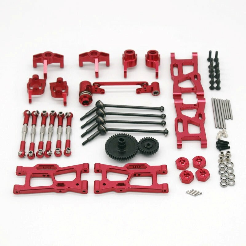 Wltoys 144001 144010 124017 124019 124018 Upgraded Metal Parts Set RC Car Parts - интернет магазин