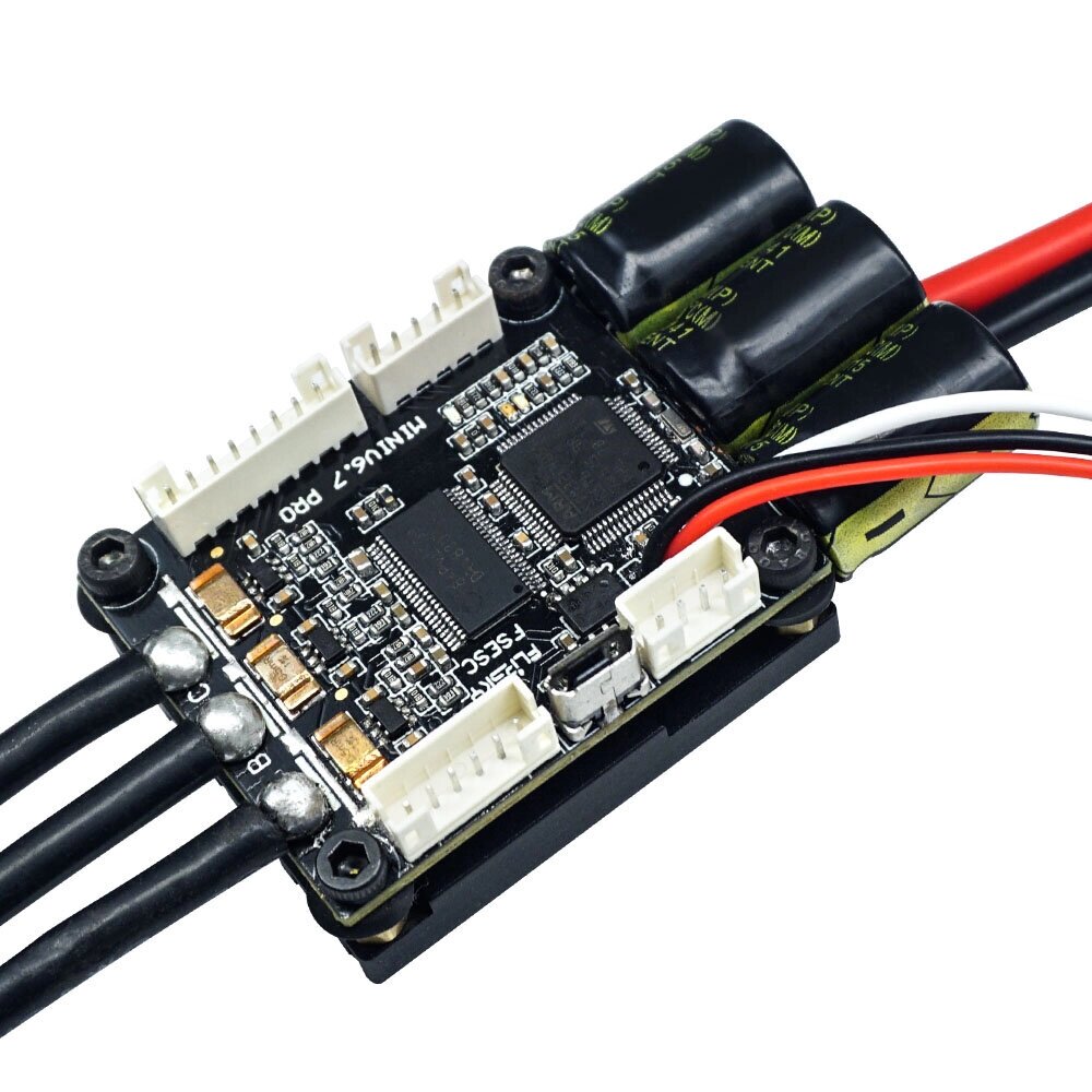 Flipsky Single 6,7 PRO ESC 70A Mini для электрического скейтборда, скутера, электровелосипеда, радиоуправляемые модели, - преимущества